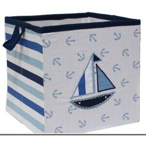 Bacati - Little Sailor Storage Box Small